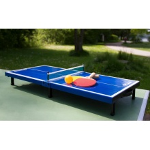 Donic Tischtennis-Set MINI (1x Mini-Platte, 1x Netz, 2x Schläger, 1x Ball)
